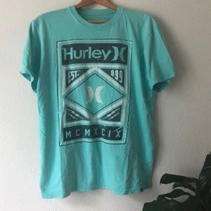 Hurley Surfer Skater Hipster Handsome Bright Shirt